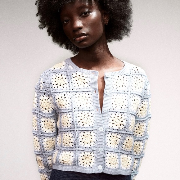 Zara | Sweaters | Zara Crochet Cardigan 